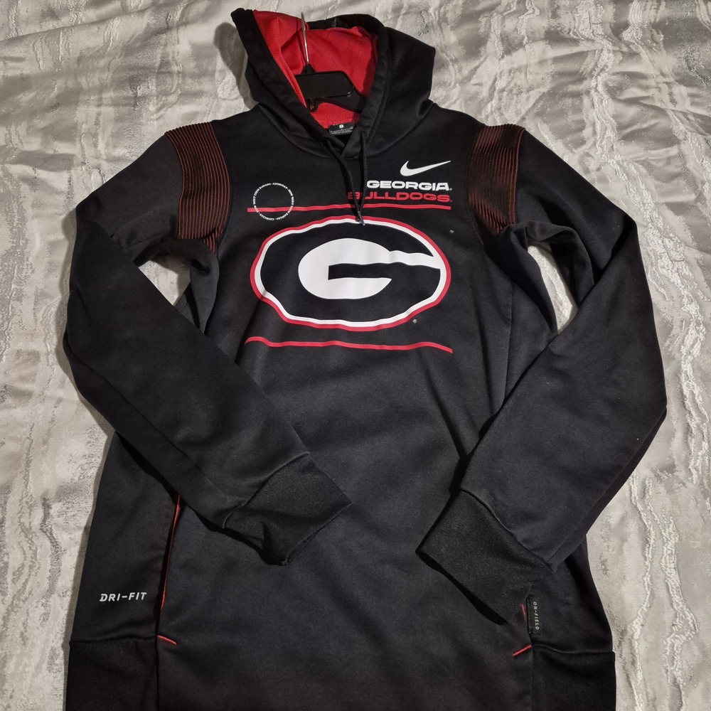 Nike Black Georgia Bulldogs Dri-FIT Hoodie